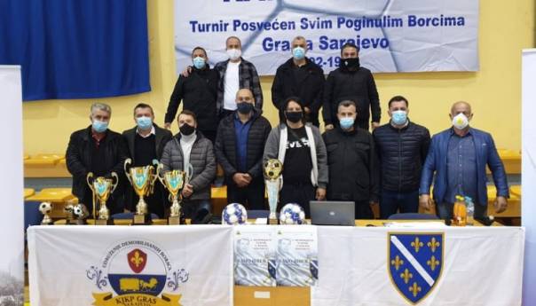 Udruženje maloljetnih boraca (Centar) osvojilo prvo mjesto