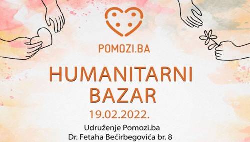 Udruženje Pomozi.ba sutra organizira Humanitarni bazar