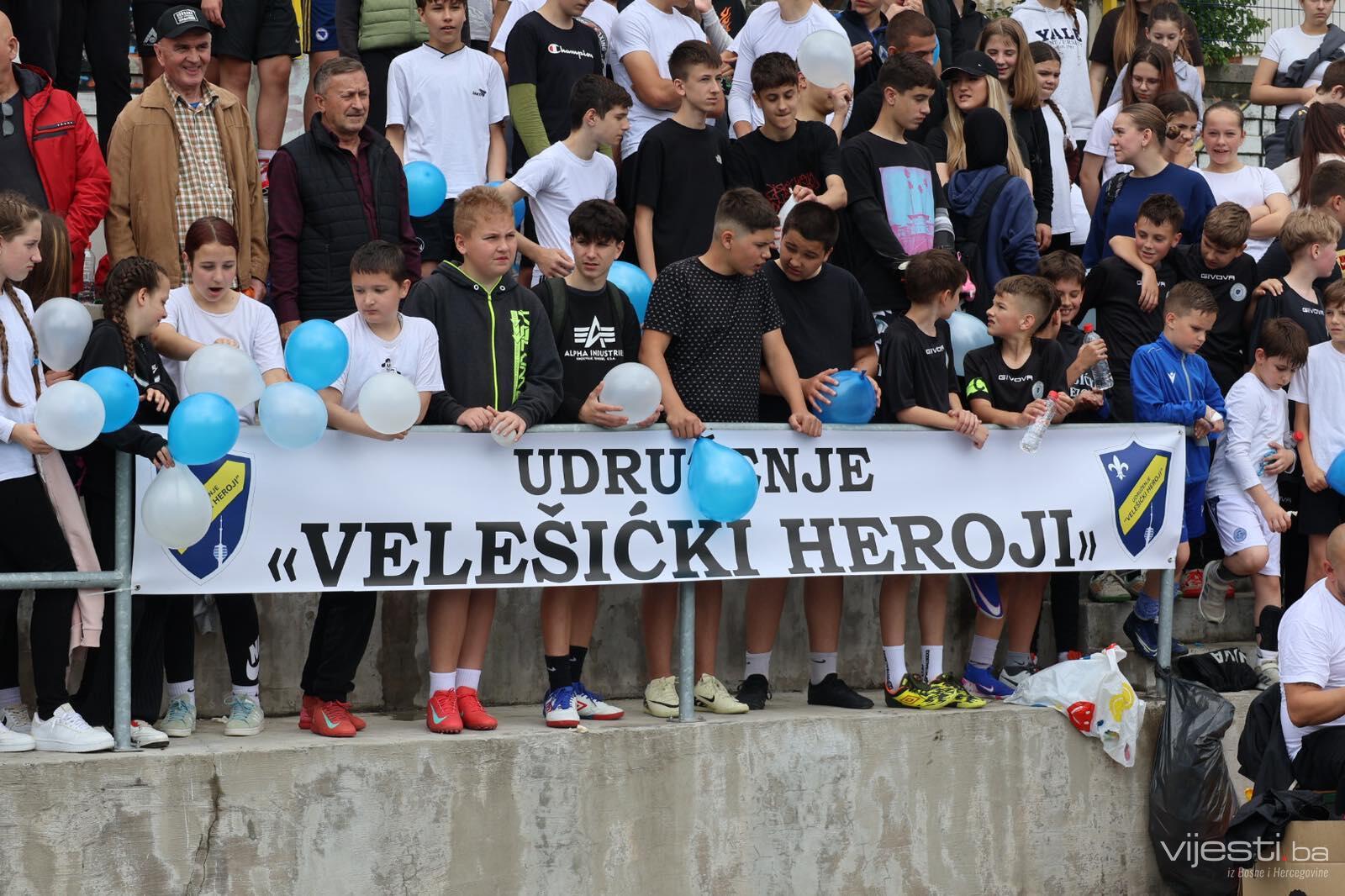Udruženje "Velešićki heroji": Održan malonogometni turnir za djecu