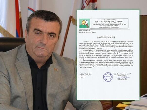 Krivična prijavu protiv Kraljevića: Veličao Karadžića i Mladića