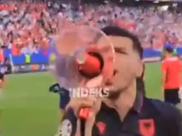 UEFA kaznila Albanca koji je vodio uvredljivo skandiranje