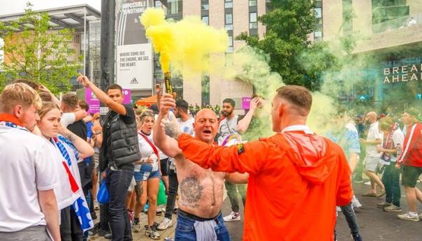 UEFA kaznila Engleze zbog nereda na finalu EURO-a