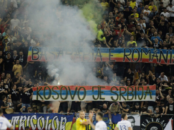 UEFA kaznila Rumune zbog poruke "Kosovo je Srbija"