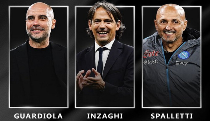UEFA nagrada za najboljeg trenera godine: Guardiola, Inzaghi ili Spalletti
