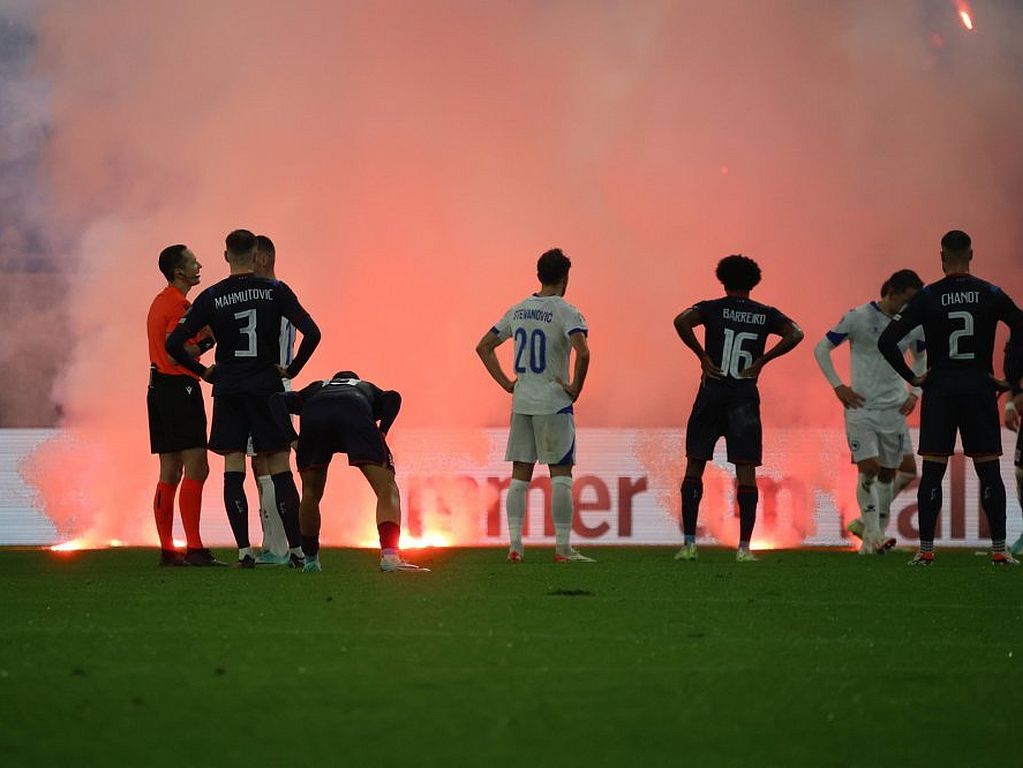 UEFA ponovo žestoko kaznila NFSBiH zbog navijačkih nereda u Luksemburgu