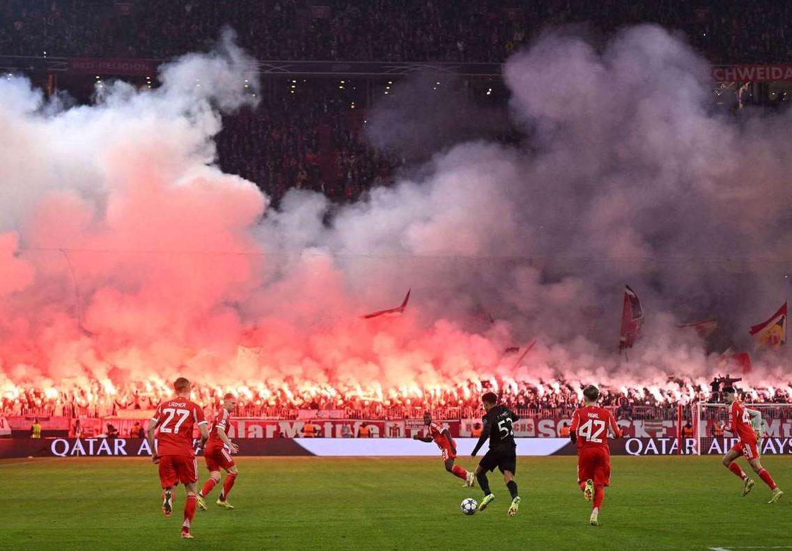 UEFA žestoko kaznila Bayern zbog ponašanja navijača