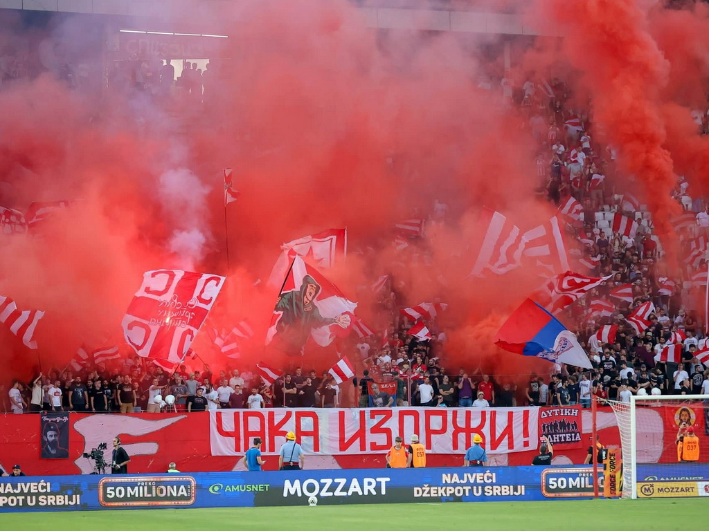 UEFA žestoko kaznila Crvenu zvezdu: Skoro 100.000 eura i zatvaranje tribine