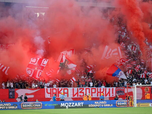 UEFA žestoko kaznila Crvenu zvezdu: Skoro 100.000 eura i zatvaranje tribine