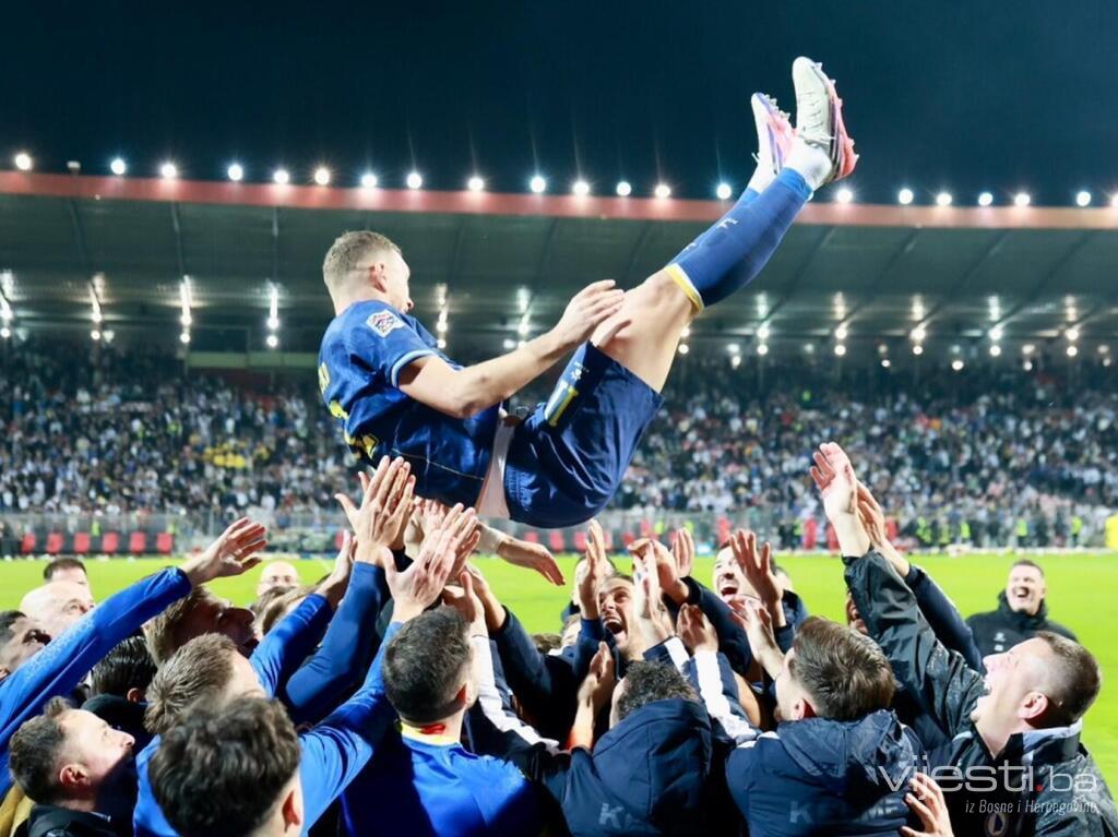 UEFA žestoko kaznila N/FSBiH zbog dešavanja na Džekinom oproštaju