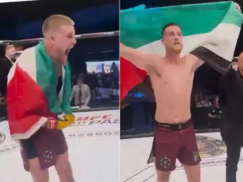UFC mu otkazao ugovor zbog podrške Palestini!