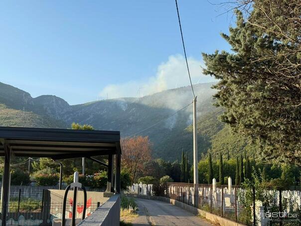 Ugašen veliki požar kod Mostara