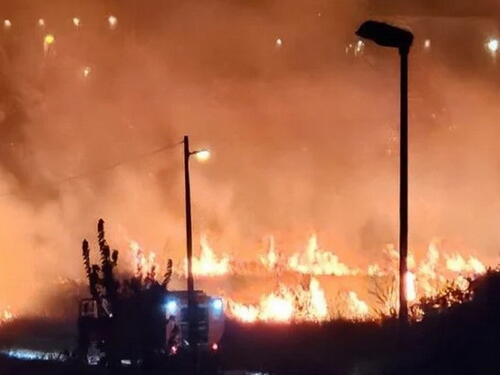 Ugašen veliki požar u Grudama