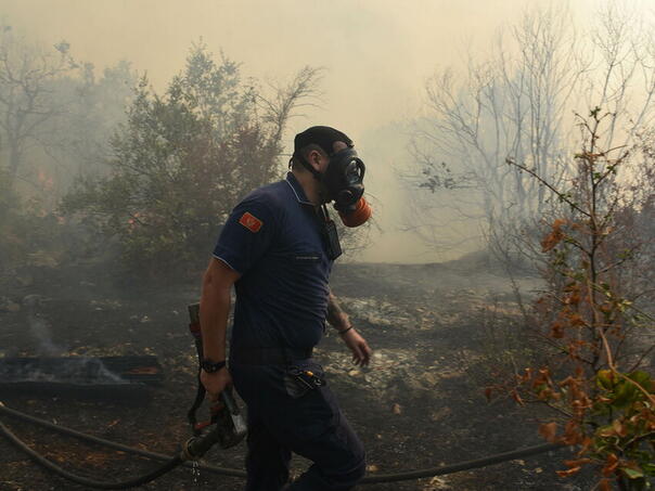 Ugašeni svi požari na području Podgorice, vatrogasci proslavili dolazak kiše