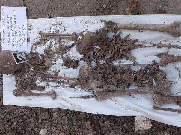 Ugljevik: Ekshumirani posmrtni ostaci jedne žrtve