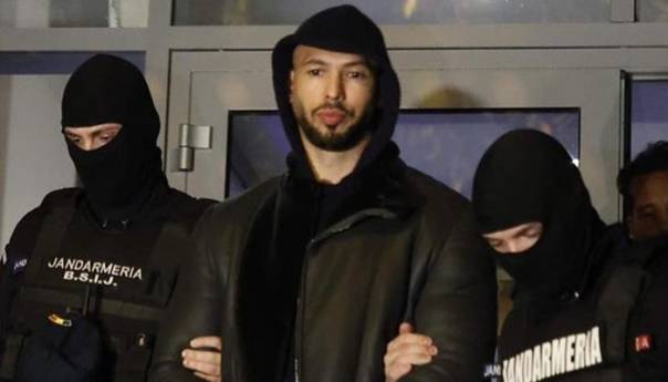 Uhapšen Andrew Tate zbog trgovine ljudima