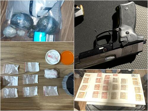 Uhapšen diler iz Kladnja: Pronađeni droga, pištolj i veća količina novca