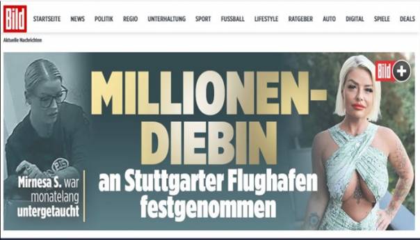Uhapšena Mirnesa S. koja je ukrala milion eura u Njemačkoj
