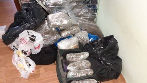 Uhapšene četiri osobe, oduzeto više od 20 kg marihuane i skanka