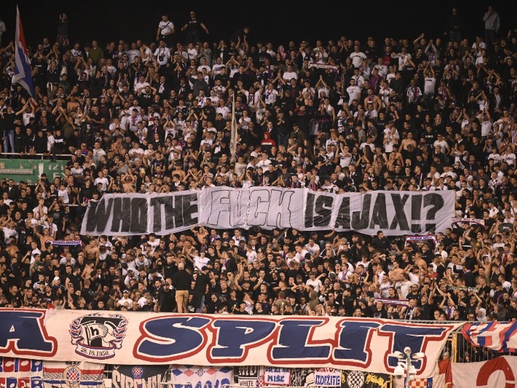 Uhapšeno pet navijača zbog nereda na utakmici Hajduk - Ajax