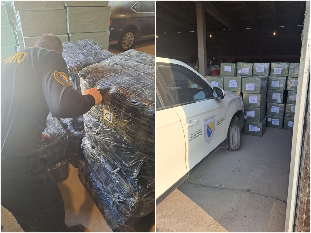 Službenici UIO otkrili tekstil u pošiljci građevinskog materijala