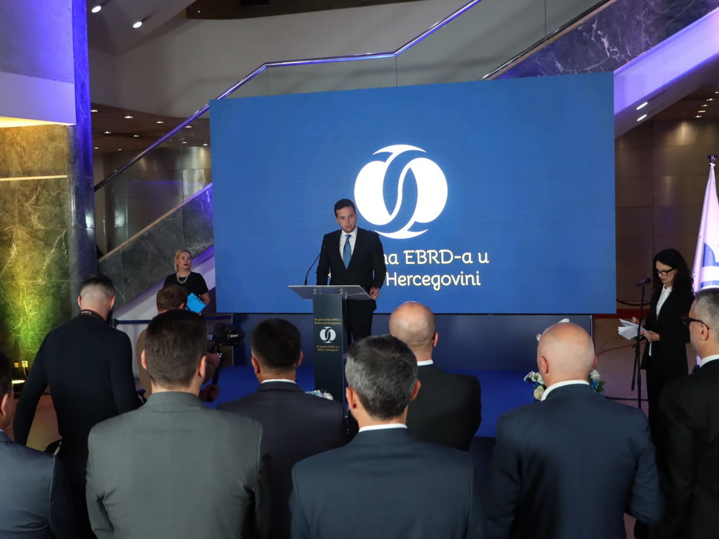 Uk: 30 godina EBRD-a u BiH obilježili smo historijskim investicijama u KS