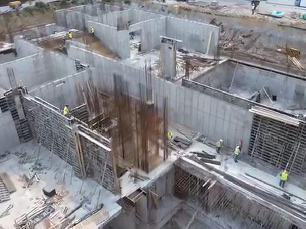 Uk objavio: Izgradnja Univerzitetske biblioteke u Kampusu UNSA napreduje velikom brzinom