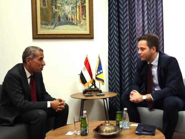 Uk sa ambasadorom Egipta: U fokusu uspostava aviolinije Sarajevo-Kairo