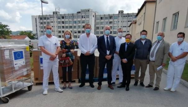 UKC Tuzla dobio vrijednu donaciju EU u borbi protiv COVID-19