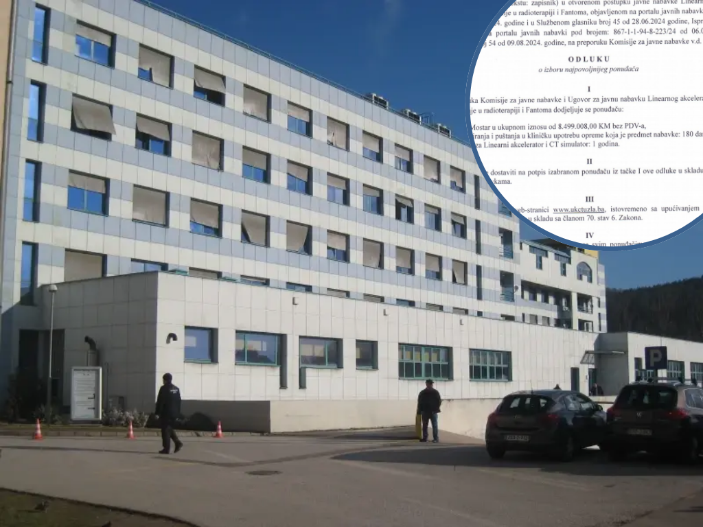 UKC Tuzla odabrao ponuđača: 8,5 miliona KM za aparat za zračenje