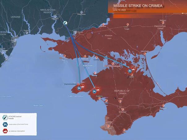Ukrajina gađala rusku protuvazdušnu odbranu na Krimu