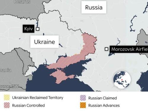 Ukrajina izvela napad na rusku vojnu zračnu bazu Morozovsk