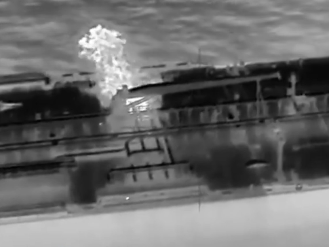 Ukrajina po prvi put napala ruski brod u Sredozemnom moru