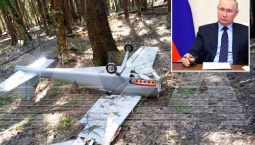 Ukrajina pokušala da ubije Putina dronom, nosio 17kg eksploziva