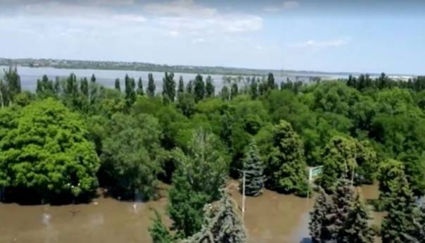Ukrajina: Poplavljena 24 mjesta poslije razaranja brane