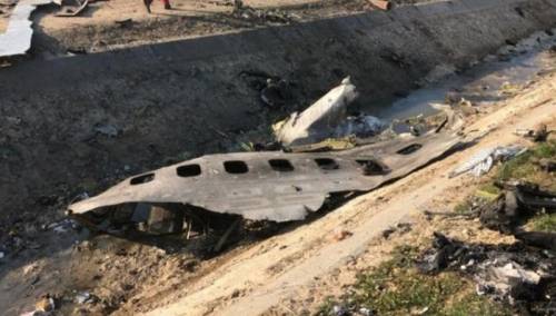 Ukrajina traži od Irana crne kutije oborenog aviona