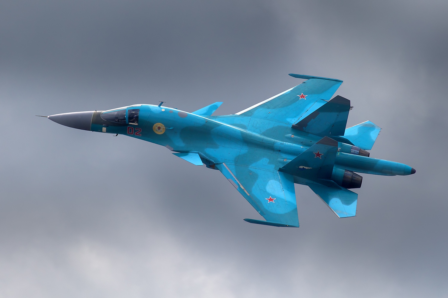 Ukrajina tvrdi da je uništila dva ruska borbena aviona Su-34