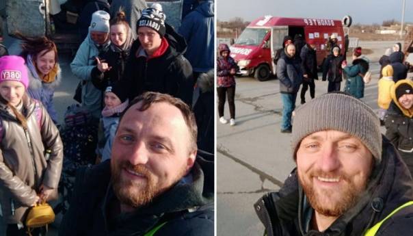 Ukrajinac u izrešetanom kombiju evakuisao 200 ljudi iz Mariupolja