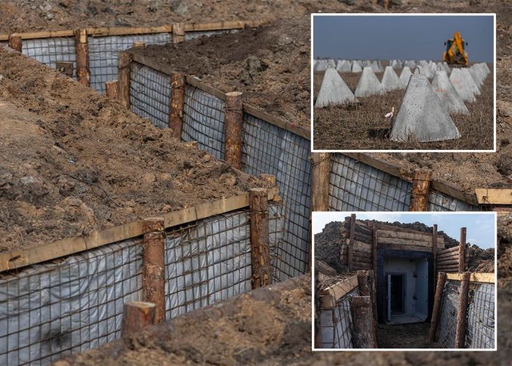 Ukrajinci grade 'zid smrti' dug 1000 km: Rovovi, minska polja, zmajevi zubi...