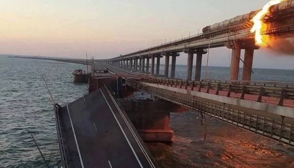 Ukrajinska obavještajna agencija preuzela odgovornost za napad na Krimski most 2022. godine