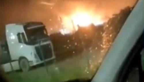 Ukrajinski dron izazvao požar u ruskoj rafineriji nafte
