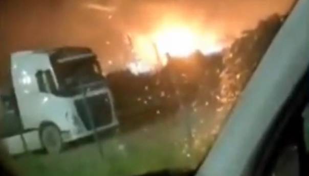 Ukrajinski dron izazvao požar u ruskoj rafineriji nafte