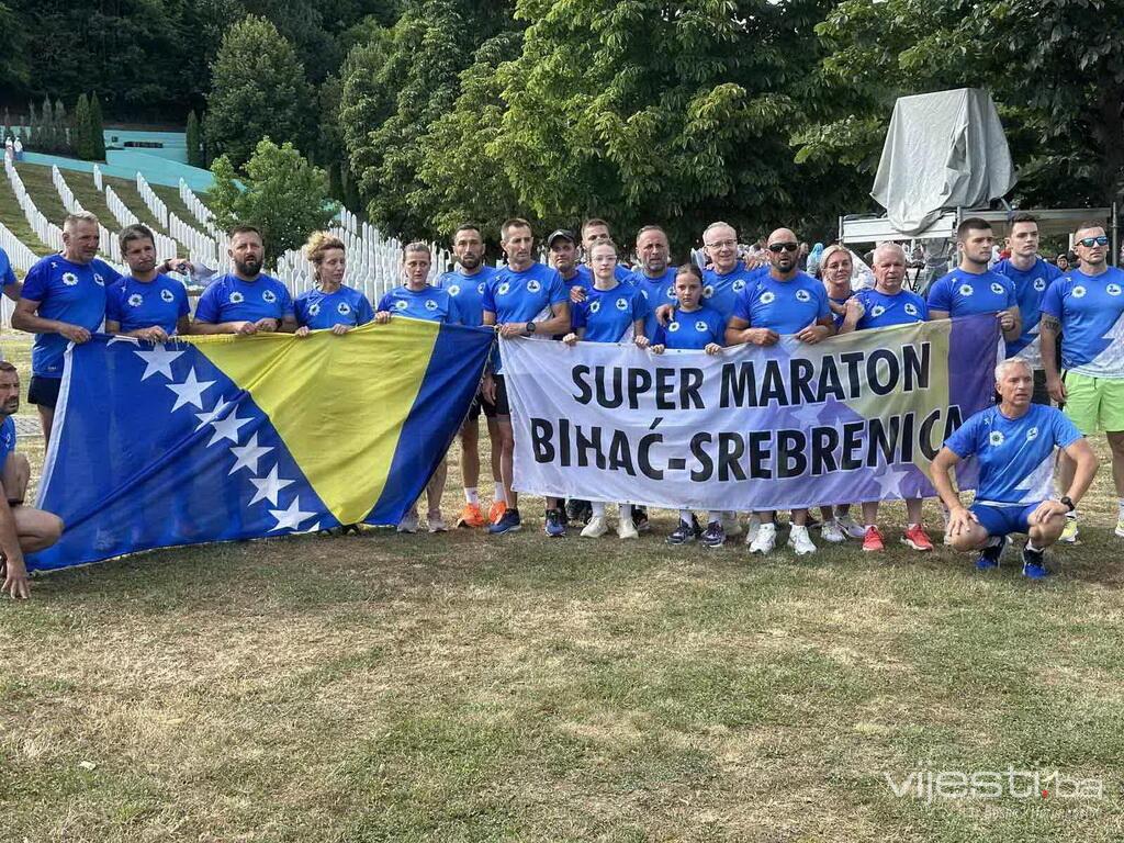 Ultramaratonci iz Bihaća stigli u Potočare