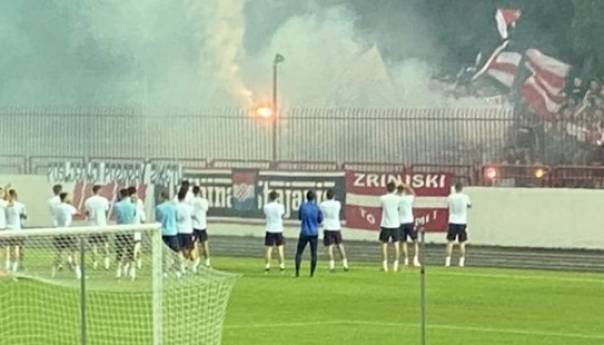 Ultrasi na posljednjem treningu: Velika podrška igračima Zrinjskog uoči meča sa Olimpikom