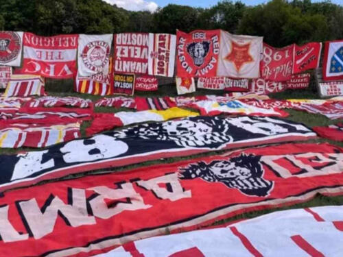 Ultrasi objavili video ukradenih transparenata Red Armyja