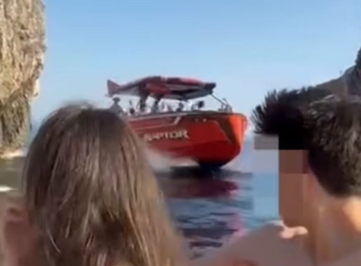 Umalo tragedija: Pogledajte divljanje gliserom kod Dubrovnika