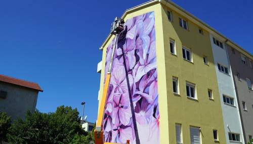 Umjetnici iz cijeloga svijeta oslikavaju mostarske fasade