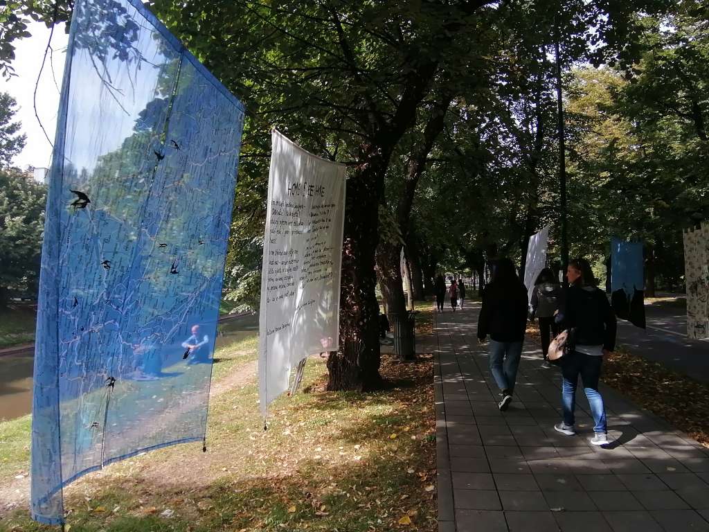 Umjetnička instalacija Olafa Ostena 'HOME SWEET HOME' na Vilsonovom šetalištu