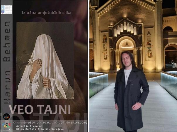 Umjetnost koja govori tišinom: Harun Behmen izlaže u galeriji "Preporod"