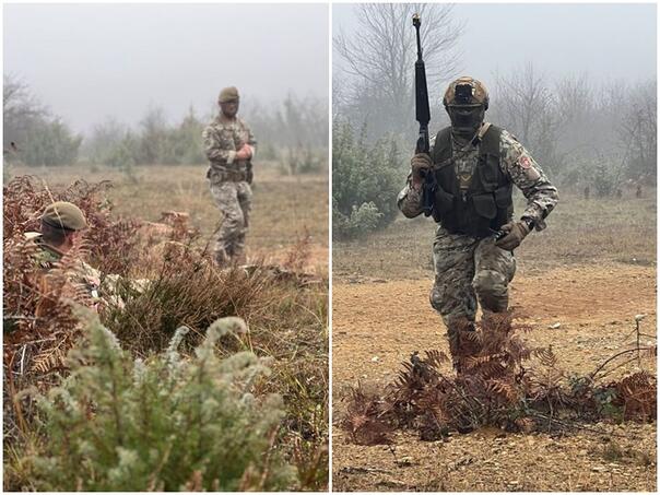 Unapređenje saradnje: Vojnici Oružanih snaga vježbali sa britanskim