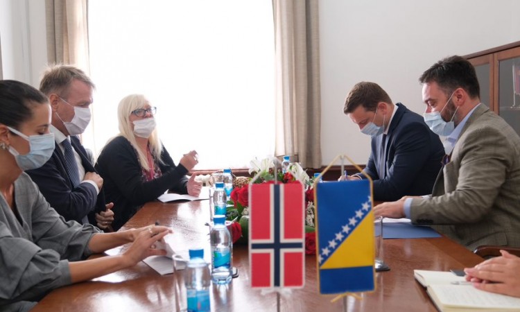 Unaprijediti vanjskotrgovinsku saradnju BiH i Norveške